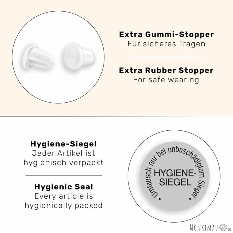 Hufeisen Kinder Ohrringe mit Kristallen 925 Silber IN UNSEREM Hundeshop günstig kaufen