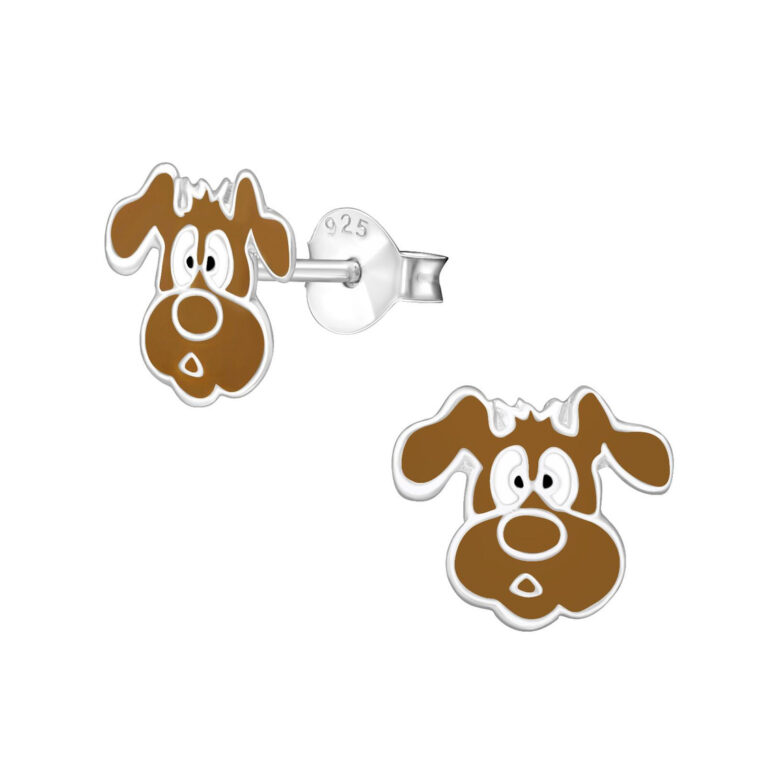 Hund Kinder Ohrringe 925 Silber IN UNSEREM Hundeshop günstig kaufen