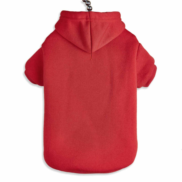 Hundepullover Hoodie f?r kleine Hunde - S in rot IN UNSEREM Hundeshop günstig kaufen