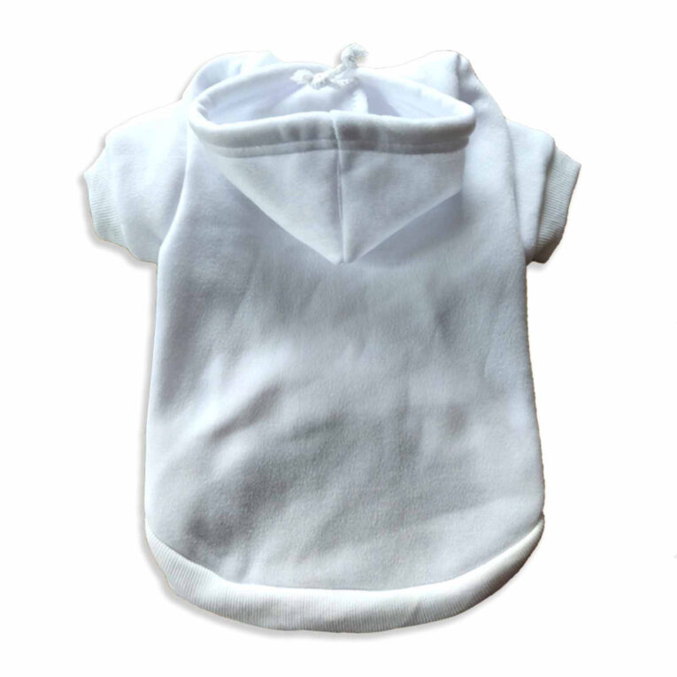 Hundepullover Hoodie f?r kleine Hunde - S in wei? IN UNSEREM Hundeshop günstig kaufen