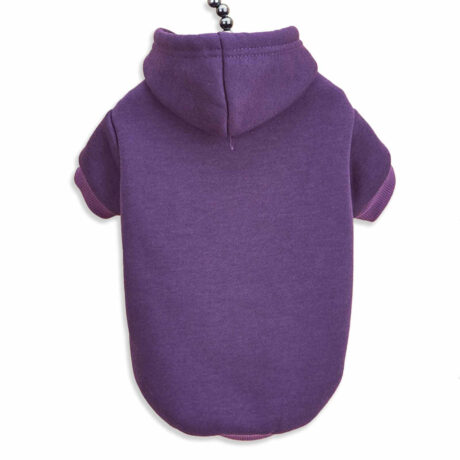 Hundepullover Hoodie f?r kleine Hunde - XS in lila