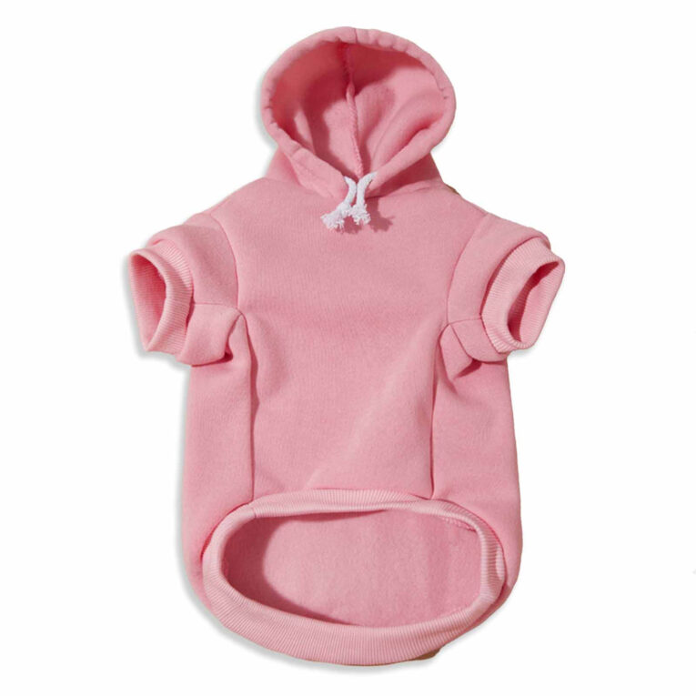 Hundepullover Hoodie mittelgro?e Hunde - L in rosa IN UNSEREM Hundeshop günstig kaufen
