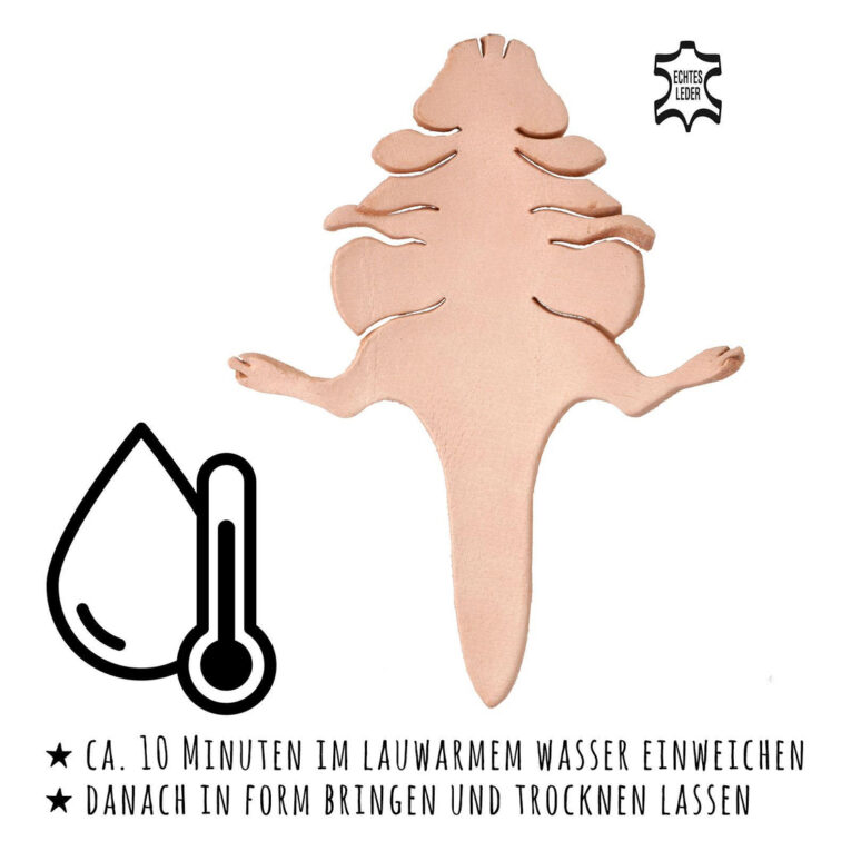 K?nguru Figur aus Leder zum Selbermachen IN UNSEREM Hundeshop günstig kaufen