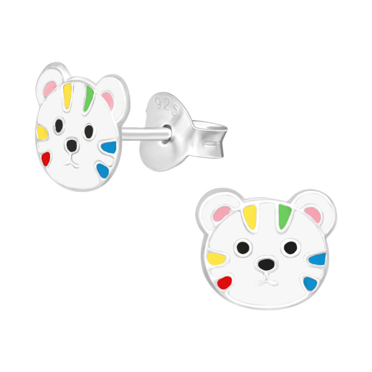 Katze Kinder Ohrringe 925 Silber IN UNSEREM Hundeshop günstig kaufen
