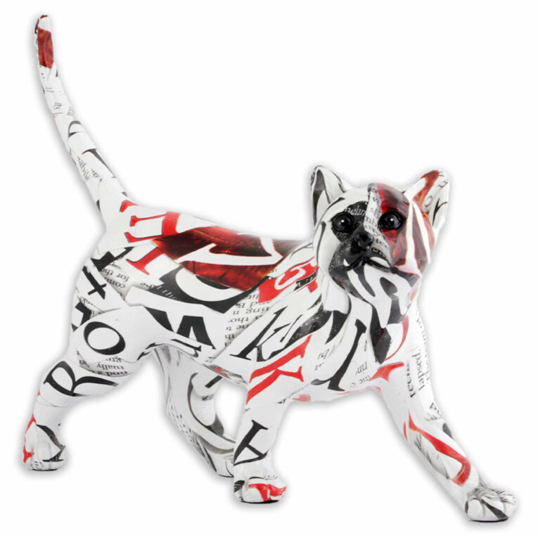 Katzen Figur Buchstaben & Zeitung IN UNSEREM Hundeshop günstig kaufen