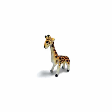 Kleiner Giraffen Schl?sselanh?nger aus Leder