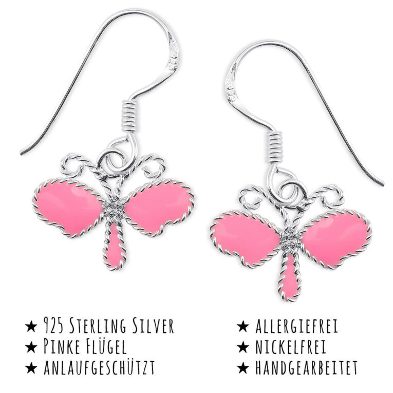 Libellen Ohrringe aus 925 Silber IN UNSEREM Hundeshop günstig kaufen