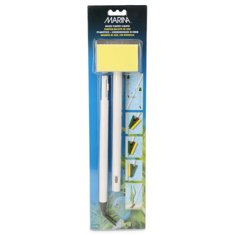 Marina Deluxe Scheibenreiniger zur einfachen und gründlichen Reinigung der Aquarien-Innenscheiben.