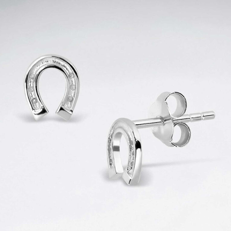 Monkimau Hufeisen Damen Ohrringe aus Silber IN UNSEREM Hundeshop günstig kaufen