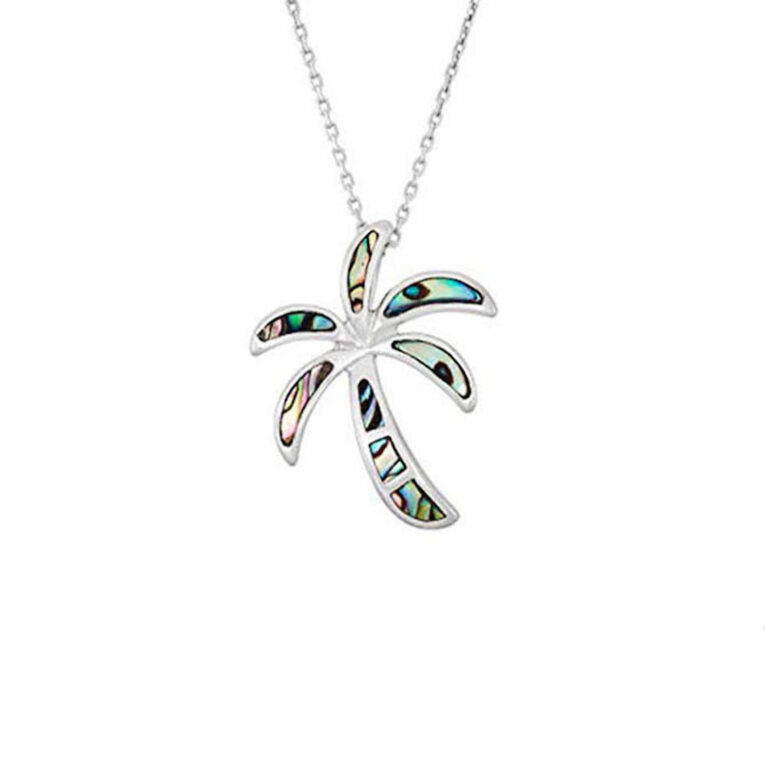 Monkimau Palme Damen Halsketten Anh?nger aus Silber IN UNSEREM Hundeshop günstig kaufen