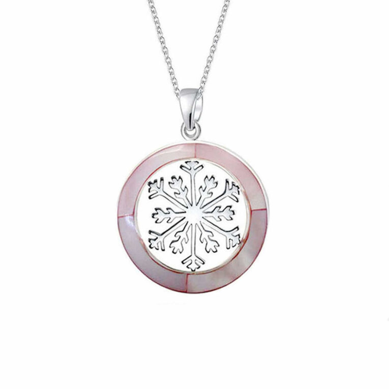 Monkimau Schneeflocke Damen Halsketten Anh?nger aus Silber IN UNSEREM Hundeshop günstig kaufen