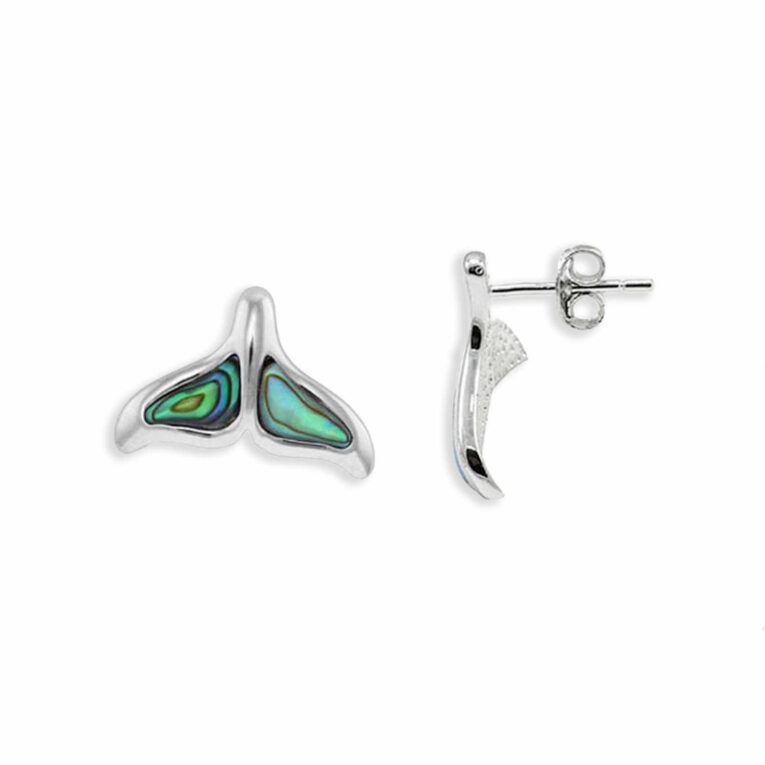 Monkimau Wal Flossen Damen Ohrstecker Ohrringe aus Silber IN UNSEREM Hundeshop günstig kaufen