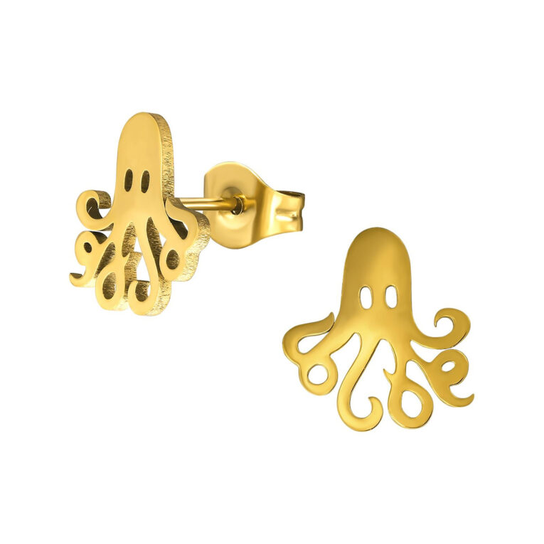 Oktopus Kinder Ohrringe Chirurgenstahl IN UNSEREM Hundeshop günstig kaufen
