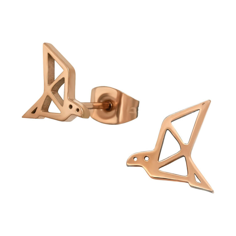 Origami Vogel Kinder Ohrringe Chirurgenstahl IN UNSEREM Hundeshop günstig kaufen