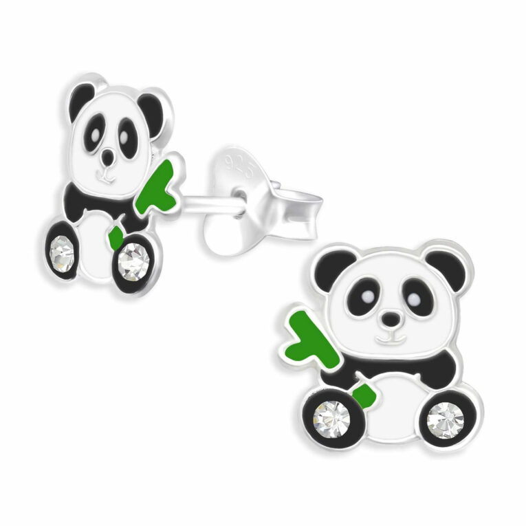 Panda Ohrringe aus 925 Silber IN UNSEREM Hundeshop günstig kaufen