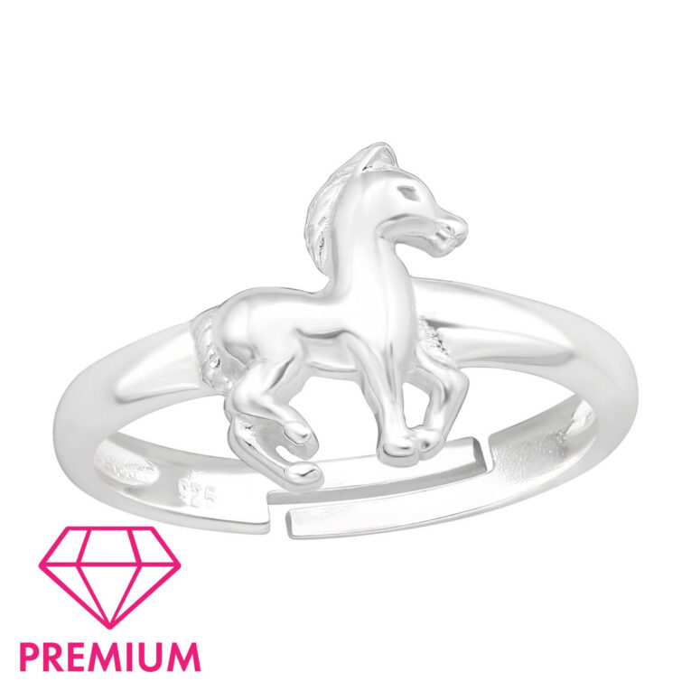 Pferde Kinder Premium Ring 925 Silber - Gr??e 4 IN UNSEREM Hundeshop günstig kaufen