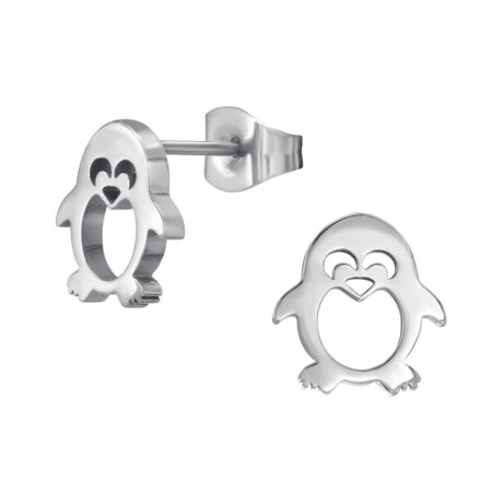 Pinguin Kinder Ohrringe Chirurgenstahl