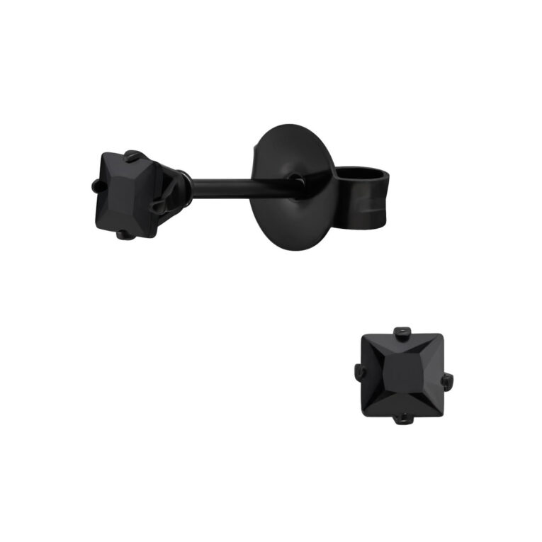 Quadrat Kinder Ohrringe Chirurgenstahl IN UNSEREM Hundeshop günstig kaufen