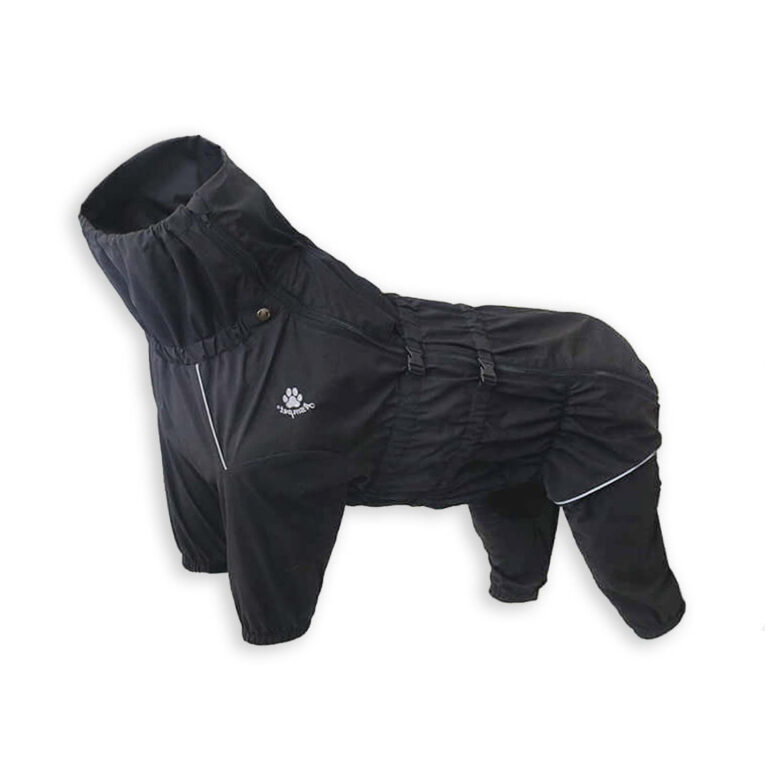 Regenmantel Hund in schwarz - 3XL IN UNSEREM Hundeshop günstig kaufen