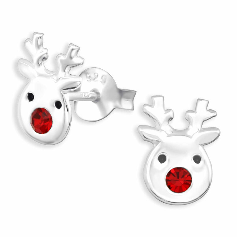 Rentier Ohrringe aus 925 Silber IN UNSEREM Hundeshop günstig kaufen