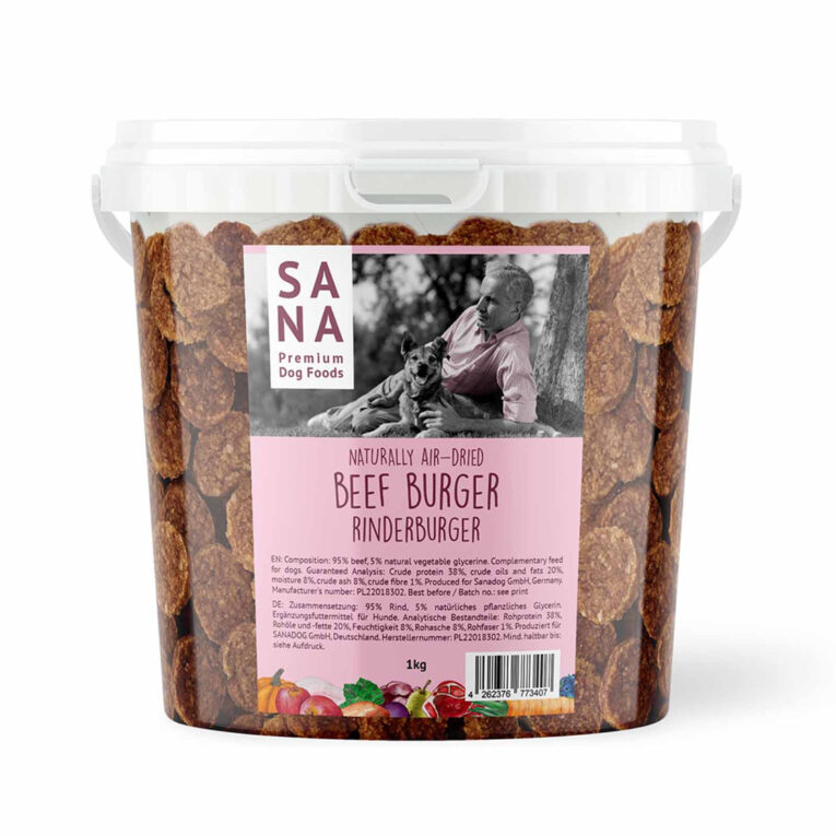 Rinderburger - 1 kg IN UNSEREM Hundeshop günstig kaufen