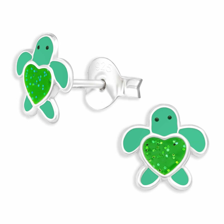 Schildkr?ten Ohrringe aus 925 Silber IN UNSEREM Hundeshop günstig kaufen