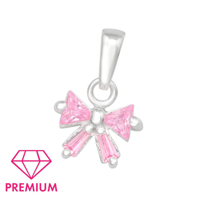 Schleifen Kinder Premium Kettenanh?nger 925 Silber IN UNSEREM Hundeshop günstig kaufen
