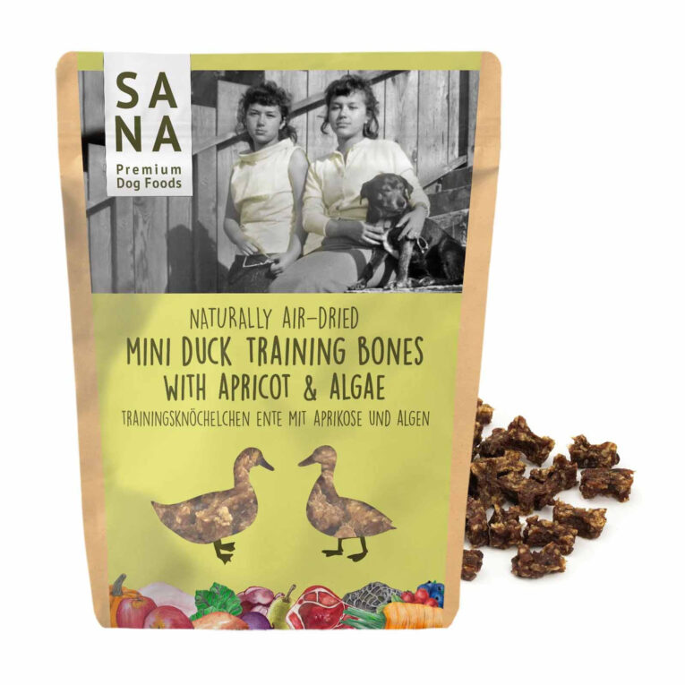 Trainingskn?chelchen Ente mit Aprikose und Alge - 100 Gramm IN UNSEREM Hundeshop günstig kaufen