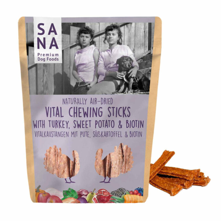 Vitalkaustange Pute mit Biotin und Leinsamen?l - 150 Gramm IN UNSEREM Hundeshop günstig kaufen