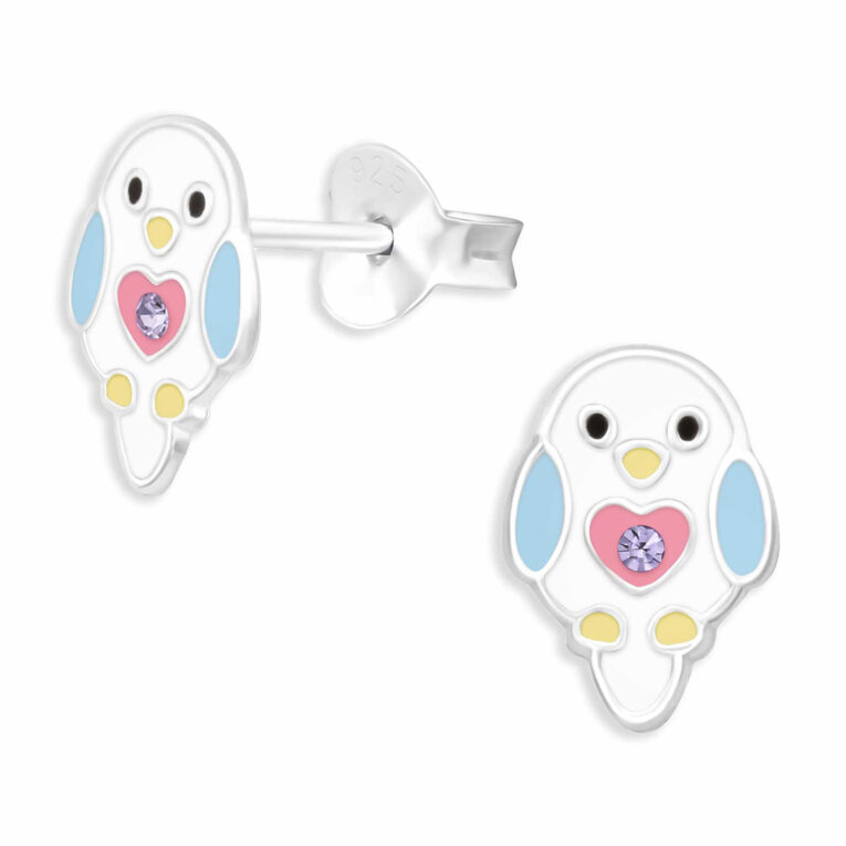 Vogel Ohrringe aus 925 Silber IN UNSEREM Hundeshop günstig kaufen