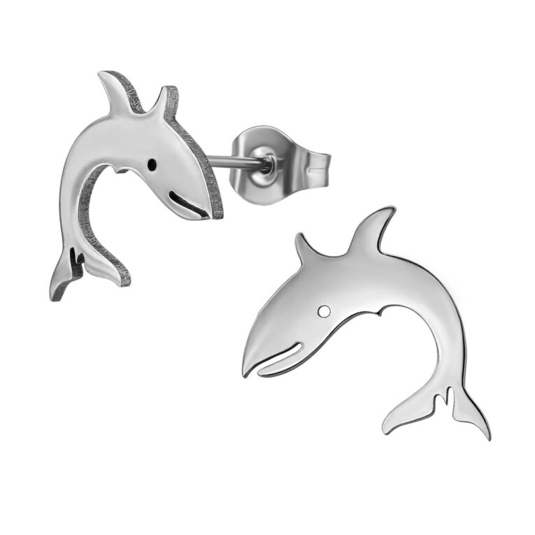 Wal Kinder Ohrringe Chirurgenstahl IN UNSEREM Hundeshop günstig kaufen