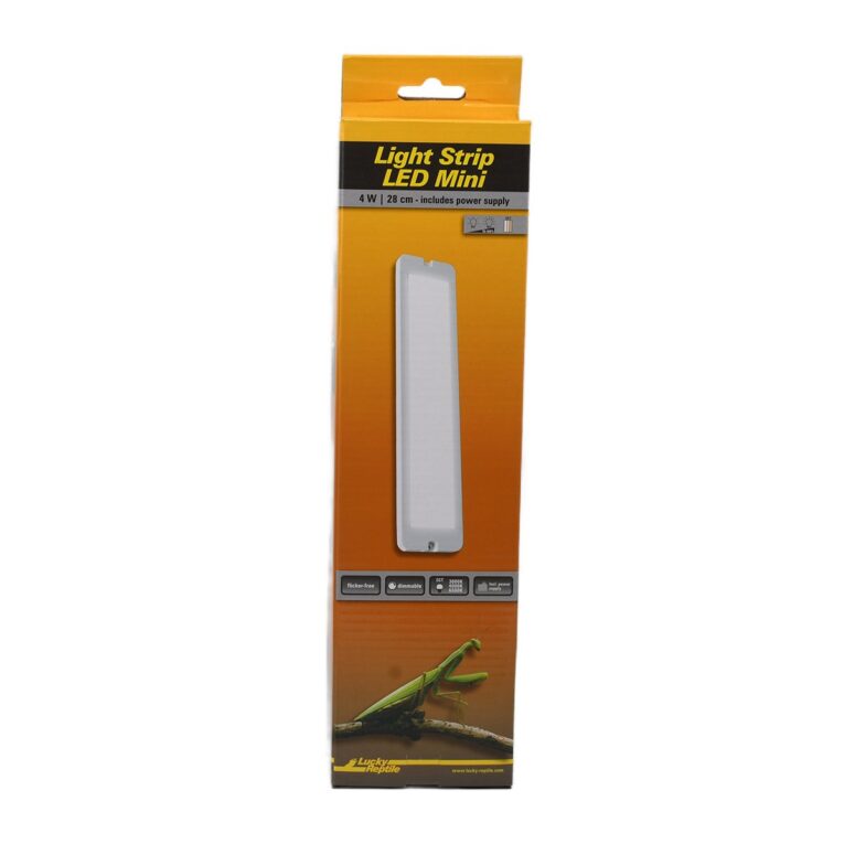 Mit dem Lucky Reptile Light Strip LED Mini Set bietest du deinen Terrarienbewohnern eine moderne und flexible Grundbeleuchtung.
