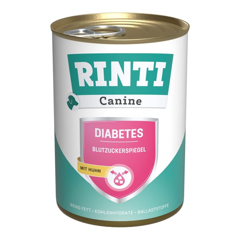 Nassfutter zur Regulierung der Glucoseversorgung (Diabetes mellitus) sowie zur Verringerung von Übergewicht.