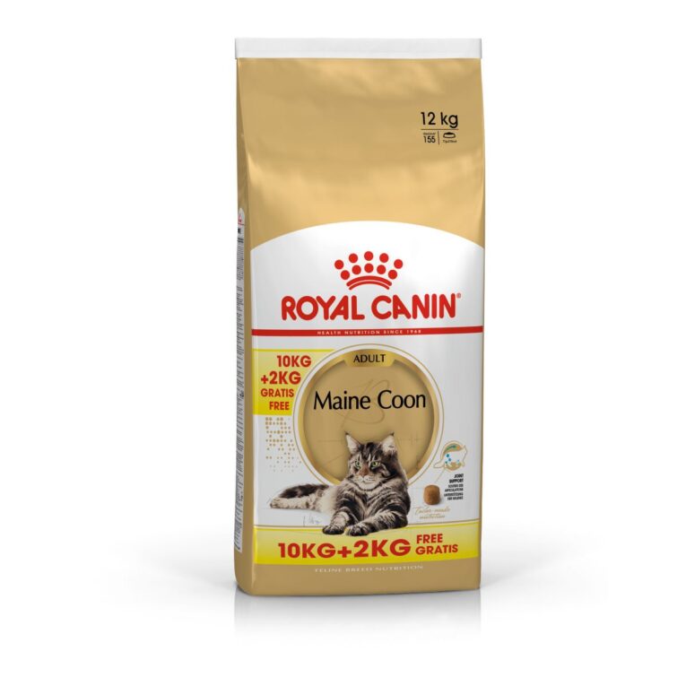 Royal Canin bietet hochwertiges Katzenfutter für Rassekatzen. Dieses Katzen-Trockenfutter ist auf die Ernährungsbedürfnisse der Maine Coon Katze abgestimmt.