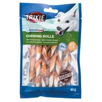 Trixie Denta Fun Barbecue Chicken Rolls 12cm 2x10St/80g