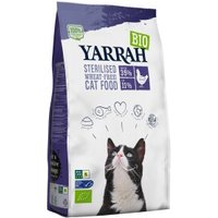 Yarrah Bio Adult Trockenfutter für sterilisierte Katzen Huhn & Fisch (MSC) 2 kg