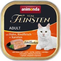 animonda Vom Feinsten Adult mit Schlemmerkern 32x100g Huhn
