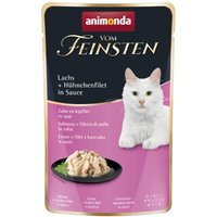 animonda Vom Feinsten 18x50g mit Lachs und Hühnchenfilet