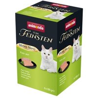 animonda Vom Feinsten Adult Mildes Menü 6x100g Pute pur