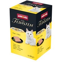 animonda Vom Feinsten Adult Mildes Menü 6x100g Pute und Käse
