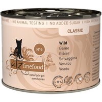 Catz finefood Nassfutter Katze Classic Adult No. 9 Wild 24x200 g
