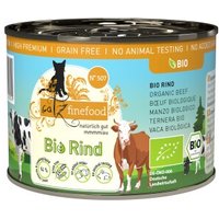 Catz finefood Nassfutter Katze Bio Adult No. 507 Rind 24x200 g