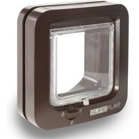 SureFlap Mikrochipgesteuerte Katzenklappe braun