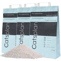 Catsplan pflanzliches Katzenstreu - advanced 13