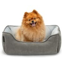 Lionto 2-in-1 Hundebett Hundekissen S