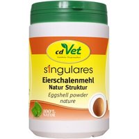 Singulares Eierschalenmehl Natur Struktur