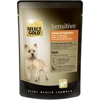 SELECT GOLD Nassfutter Hund Sensitive Adult Truthahn mit Topinambur 48x100 g