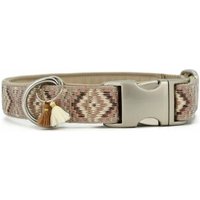 THE DOG IDEA Boho-Chic Halsband Nude XS
