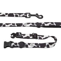 Barkalot Hundehalsband-Auslaufset weiß/ schwarz M