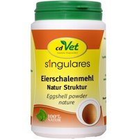 Singulares Eierschalenmehl Natur Struktur